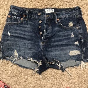 Agolde high waisted shorts